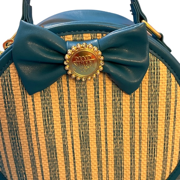 Disney Parks Dapper Dans Main Street USA Round Crossbody Bag - Picture 3 of 7